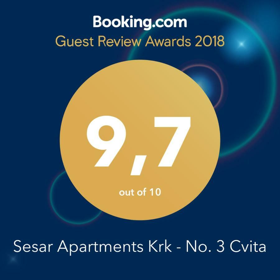 Sesar Apartments Krk - No. 3 Cvita Krk Town Extérieur photo